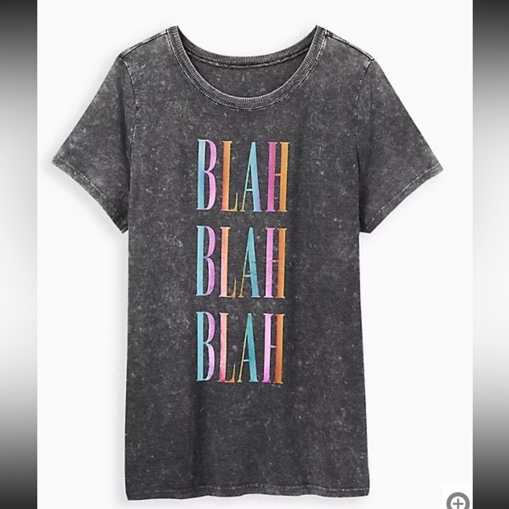 Torrid Lovesick Triblend "BLAH" Tee